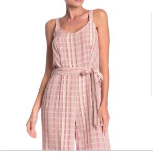Sharango New York pink and white jumpsuit🪷🪷🪷